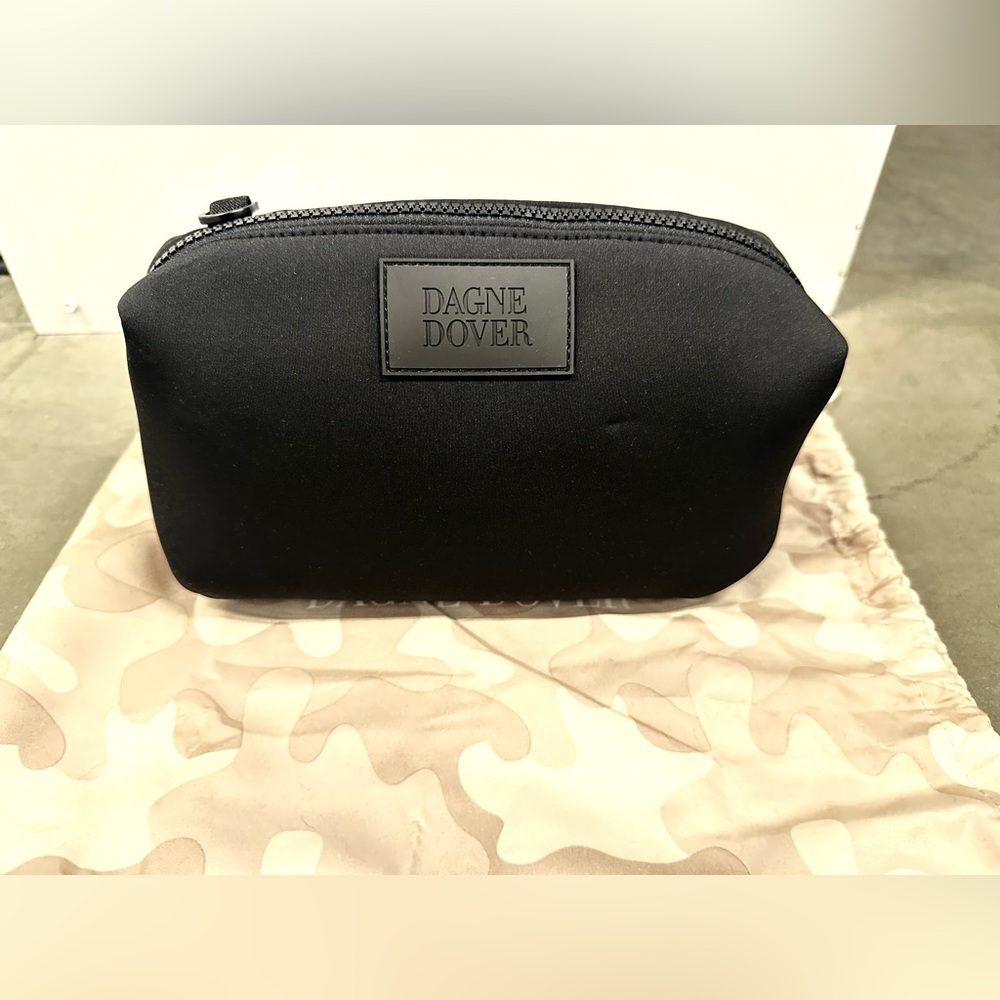 Dagne Dover Hunter Neoprene Toiletry Bag, Large, Onyx, 3L